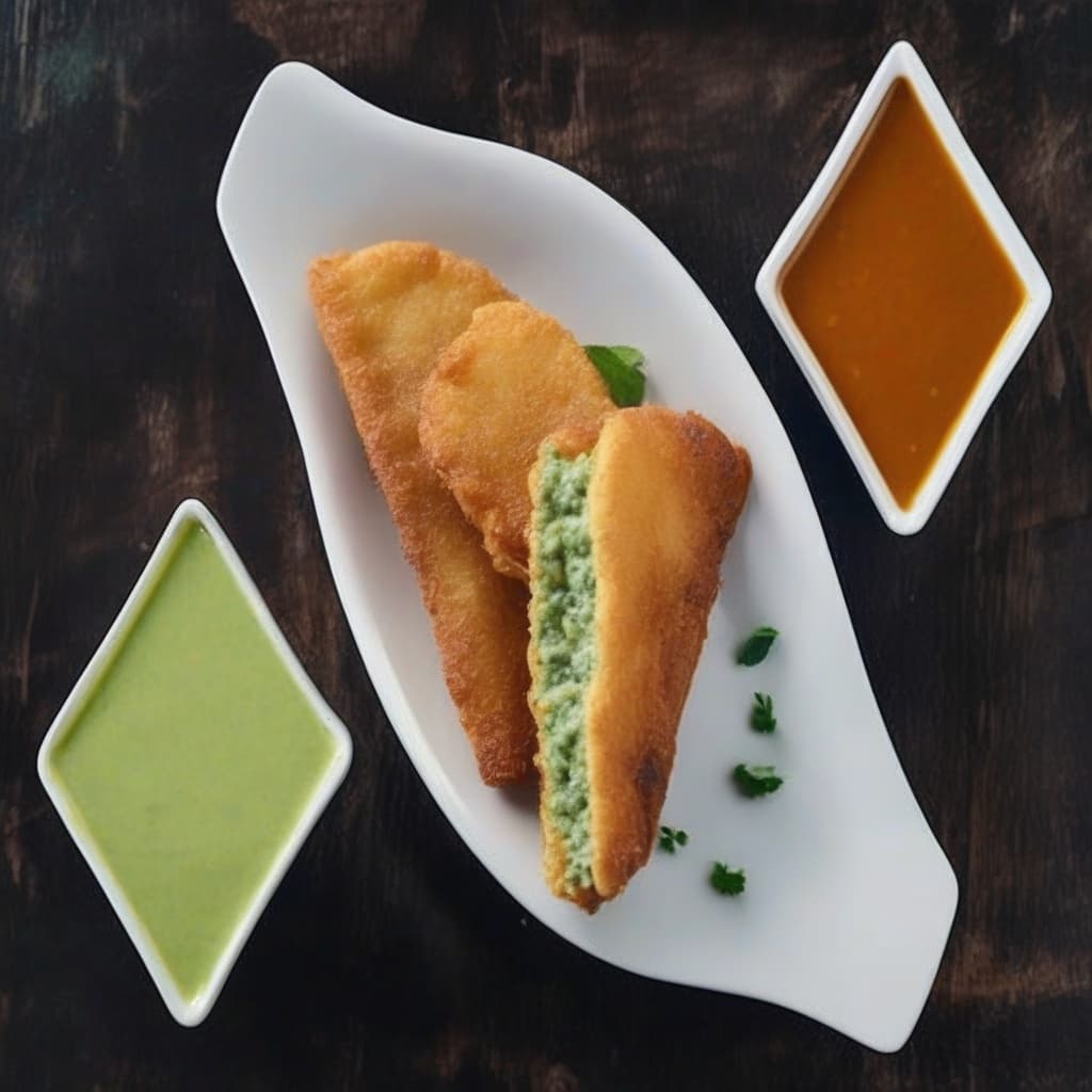Pain pakora / Bread Pakora