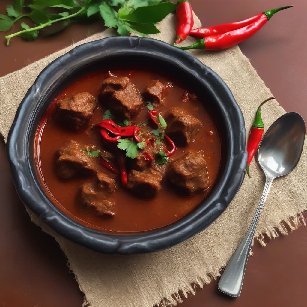 Agneau vindaloo / Lamb Vindaloo