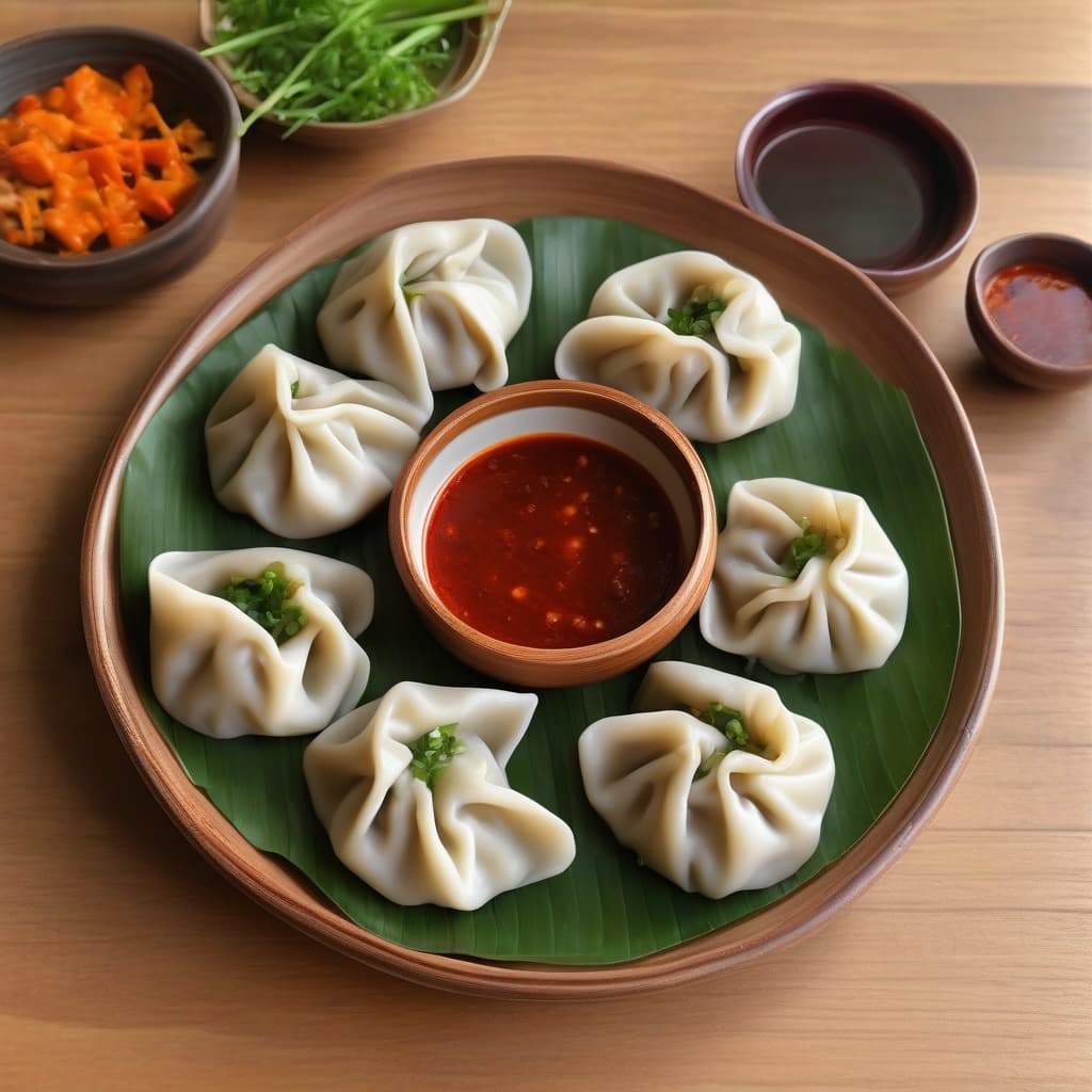 Momos végétariens / Vegetarian Momos